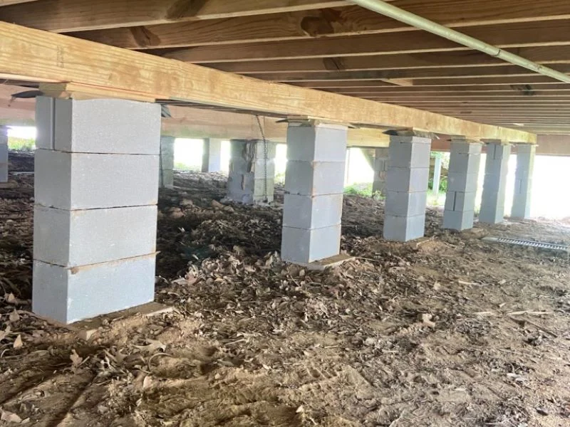 Pier and Beam or Block and Base Foundation Repair in El Dorado, AR